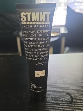 Grooming Goods Black Styling Gel - Strong Hold